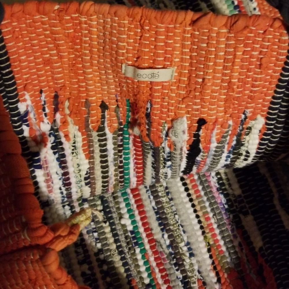 Ecote Multi Colored Rug Tote - Picture 2 of 6